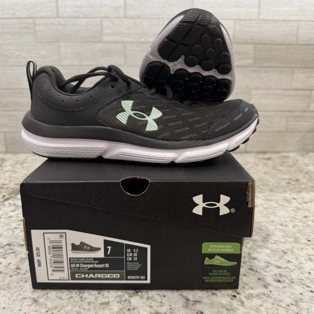 Under Armour Kids Black Running Shoes